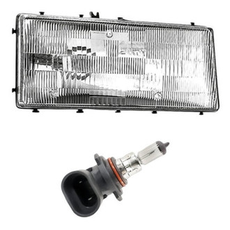 Replacement - 2-Piece Kit (Passenger Side Headlight, Bulb) (Standard Line)