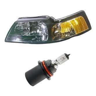 Replacement - 2-Piece Kit (Driver Side Headlight, Bulb) (Standard Line)