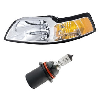 Replacement - 2-Piece Kit (Driver Side Headlight, Bulb) (Standard Line)