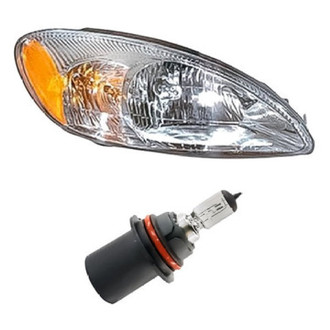 Replacement - 2-Piece Kit (Passenger Side Headlight, Bulb) (Standard Line)