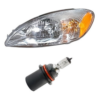 Replacement - 2-Piece Kit (Driver Side Headlight, Bulb) (Standard Line)