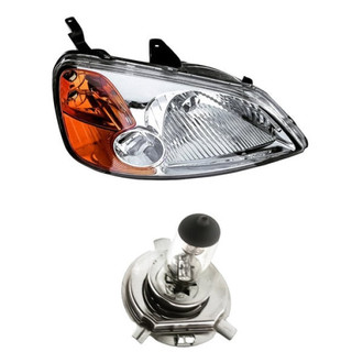Replacement - 2-Piece Kit (Passenger Side Headlight, Bulb) (Standard Line)