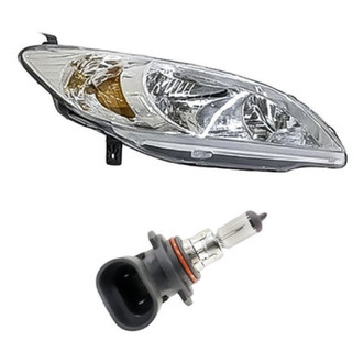 Replacement - 2-Piece Kit (Passenger Side Headlight, Bulb) (Standard Line)