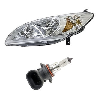 Replacement - 2-Piece Kit (Driver Side Headlight, Bulb) (Standard Line)