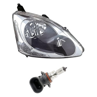 Replacement - 2-Piece Kit (Passenger Side Headlight, Bulb) (Standard Line)