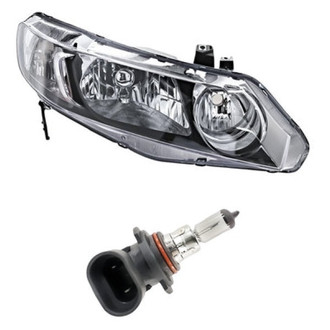 Replacement - 2-Piece Kit (Passenger Side Headlight, Bulb) (Standard Line)