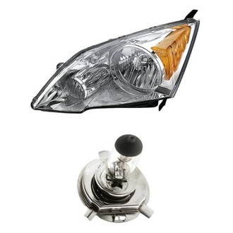 Replacement - 2-Piece Kit (Driver Side Headlight, Bulb) (Standard Line)