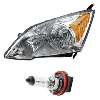 Replacement - 2-Piece Kit (Driver Side Headlight, Bulb) (Standard Line)