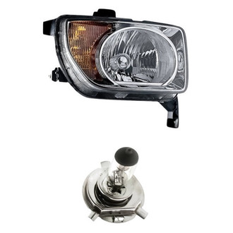 Replacement - 2-Piece Kit (Passenger Side Headlight, Bulb) (Standard Line)