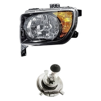 Replacement - 2-Piece Kit (Driver Side Headlight, Bulb) (Standard Line)