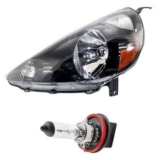 Replacement - 2-Piece Kit (Driver Side Headlight, Bulb) (Standard Line)