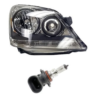 Replacement - 2-Piece Kit (Passenger Side Headlight, Bulb) (Standard Line)