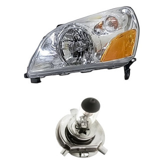 Replacement - 2-Piece Kit (Driver Side Headlight, Bulb) (Standard Line)