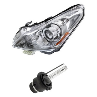 Replacement - 2-Piece Kit (Driver Side Headlight, Bulb) (Standard Line)