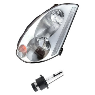 Replacement - 2-Piece Kit (Driver Side Headlight, Bulb) (Standard Line)