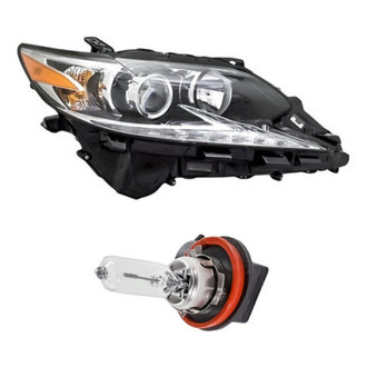 Replacement - 2-Piece Kit (Passenger Side Headlight, Bulb) (Standard Line)
