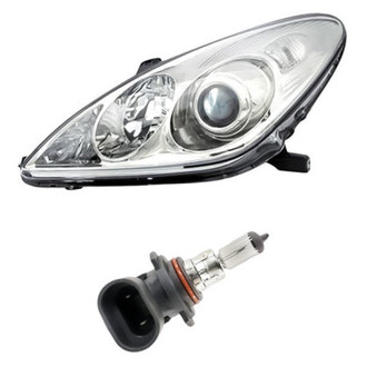Replacement - 2-Piece Kit (Driver Side Headlight, Bulb) (Standard Line)