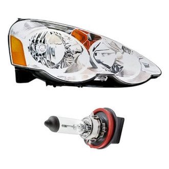 Replacement - 2-Piece Kit (Passenger Side Headlight, Bulb) (Standard Line)