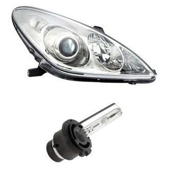 Replacement - 2-Piece Kit (Passenger Side Headlight, Bulb) (Standard Line)