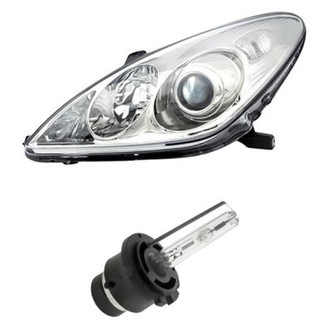 Replacement - 2-Piece Kit (Driver Side Headlight, Bulb) (Standard Line)