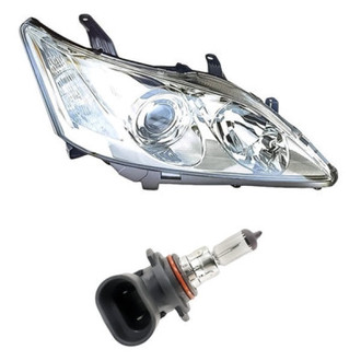 Replacement - 2-Piece Kit (Passenger Side Headlight, Bulb) (Standard Line)