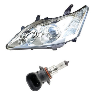Replacement - 2-Piece Kit (Driver Side Headlight, Bulb) (Standard Line)