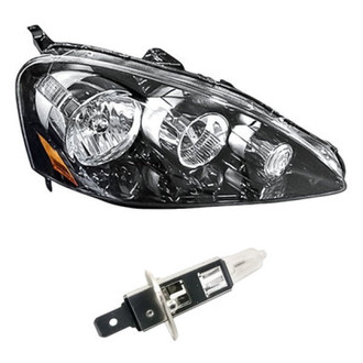 Replacement - 2-Piece Kit (Passenger Side Headlight, Bulb) (Standard Line)