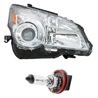 Replacement - 2-Piece Kit (Passenger Side Headlight, Bulb) (Standard Line)