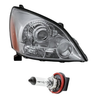 Replacement - 2-Piece Kit (Passenger Side Headlight, Bulb) (Standard Line)