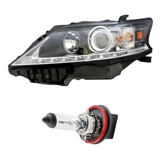 Replacement - 2-Piece Kit (Driver Side Headlight, Bulb) (Standard Line)