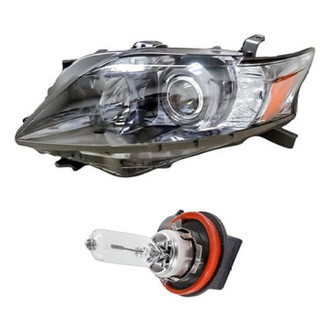 Replacement - 2-Piece Kit (Driver Side Headlight, Bulb) (Standard Line)