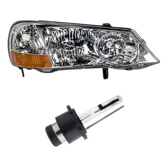 Replacement - 2-Piece Kit (Passenger Side Headlight, Bulb) (Standard Line)