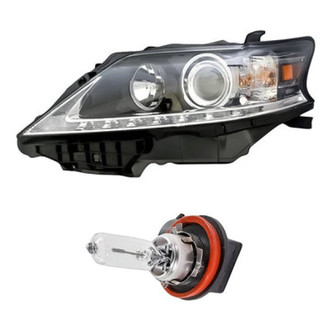 Replacement - 2-Piece Kit (Driver Side Headlight, Bulb) (Standard Line)