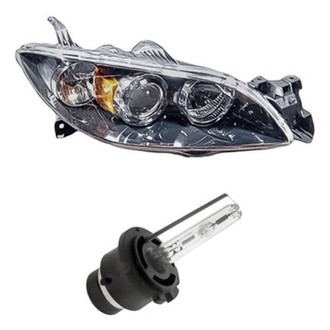 Replacement - 2-Piece Kit (Passenger Side Headlight, Bulb) (Standard Line)