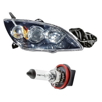 Replacement - 2-Piece Kit (Passenger Side Headlight, Bulb) (Standard Line)