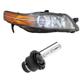 Replacement - 2-Piece Kit (Passenger Side Headlight, Bulb) (Standard Line)