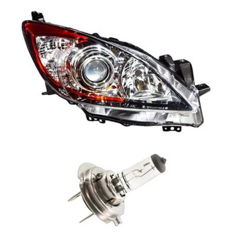 Replacement - 2-Piece Kit (Passenger Side Headlight, Bulb) (Standard Line)