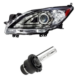 Replacement - 2-Piece Kit (Driver Side Headlight, Bulb) (Standard Line)