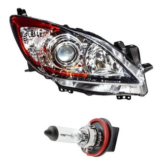 Replacement - 2-Piece Kit (Passenger Side Headlight, Bulb) (Standard Line)
