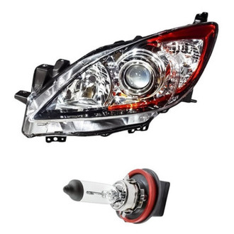 Replacement - 2-Piece Kit (Driver Side Headlight, Bulb) (Standard Line)