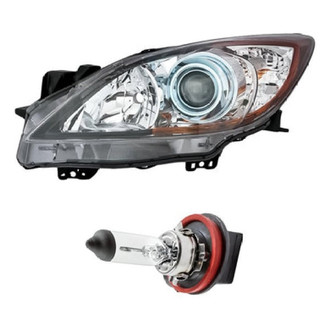Replacement - 2-Piece Kit (Driver Side Headlight, Bulb) (Standard Line)