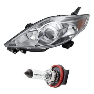 Replacement - 2-Piece Kit (Driver Side Headlight, Bulb) (Standard Line)