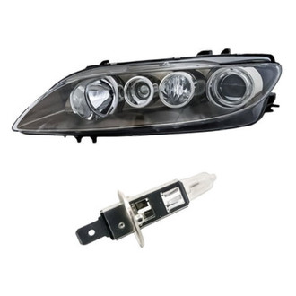 Replacement - 2-Piece Kit (Driver Side Headlight, Bulb) (Standard Line)