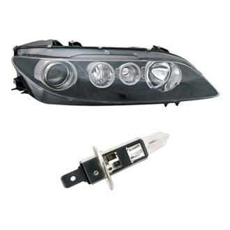 Replacement - 2-Piece Kit (Passenger Side Headlight, Bulb) (Standard Line)