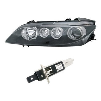 Replacement - 2-Piece Kit (Driver Side Headlight, Bulb) (Standard Line)