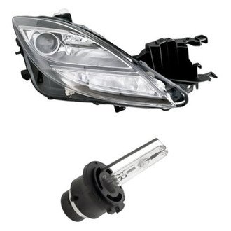 Replacement - 2-Piece Kit (Passenger Side Headlight, Bulb) (Standard Line)