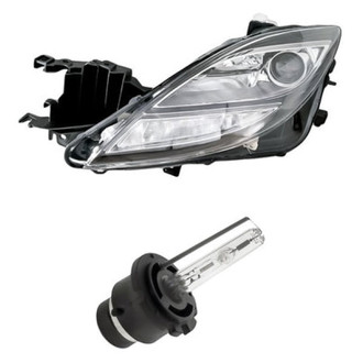Replacement - 2-Piece Kit (Driver Side Headlight, Bulb) (Standard Line)