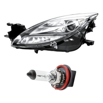 Replacement - 2-Piece Kit (Driver Side Headlight, Bulb) (Standard Line)