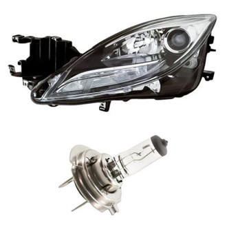 Replacement - 2-Piece Kit (Driver Side Headlight, Bulb) (Standard Line)