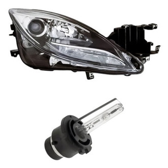 Replacement - 2-Piece Kit (Passenger Side Headlight, Bulb) (Standard Line)